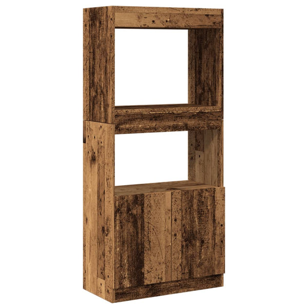 Highboard Altholz-Optik, 140 cm