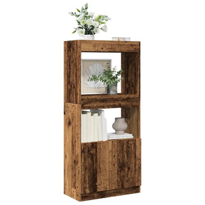 Highboard Altholz-Optik, 140 cm