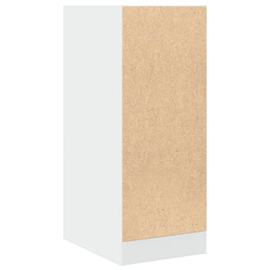 Apothekerschrank Weiß Holz 30x41x77,5cm
