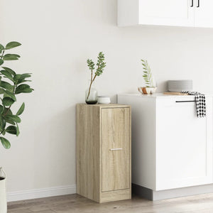 vidaXL Meuble de salle de bain chêne Sonoma 30x41x77,5 cm bois d'ingénierie
