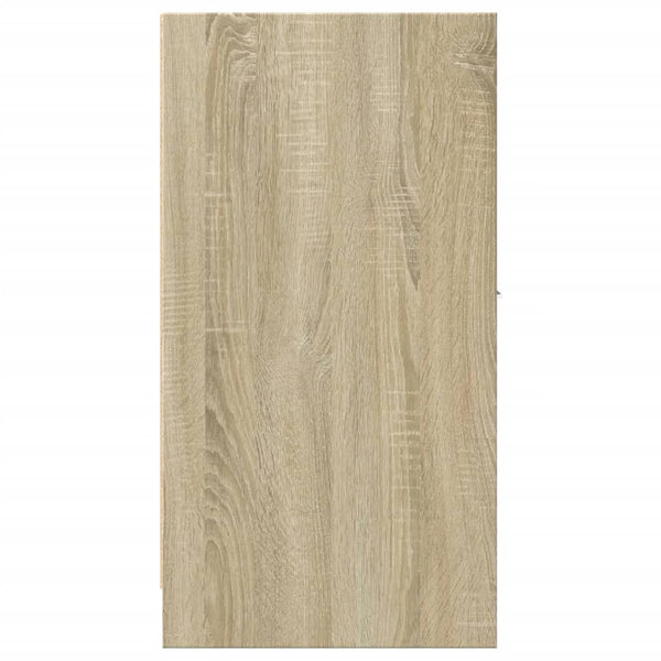 vidaXL Meuble de salle de bain chêne Sonoma 30x41x77,5 cm bois d'ingénierie