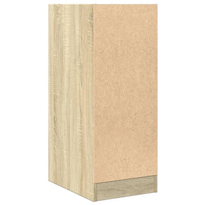 vidaXL Meuble de salle de bain chêne Sonoma 30x41x77,5 cm bois d'ingénierie