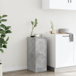 Betongrauer Apothekerschrank 30x41x77,5 cm