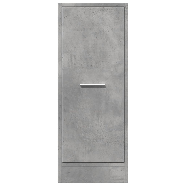 Betongrauer Apothekerschrank 30x41x77,5 cm