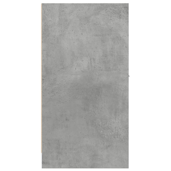 Betongrauer Apothekerschrank 30x41x77,5 cm