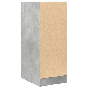 Betongrauer Apothekerschrank 30x41x77,5 cm