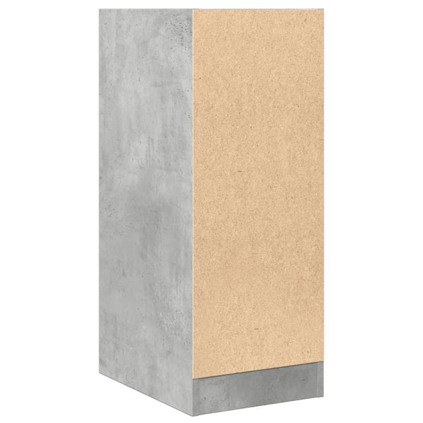 Betongrauer Apothekerschrank 30x41x77,5 cm
