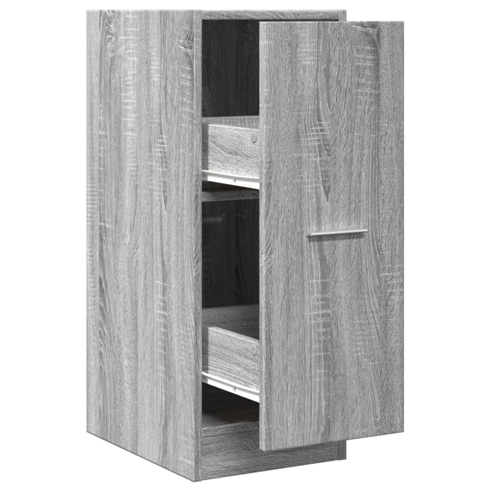 Apothekerschrank Grau Sonoma 30x41x77,5 cm