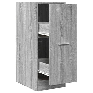Apothekerschrank Grau Sonoma 30x41x77,5 cm