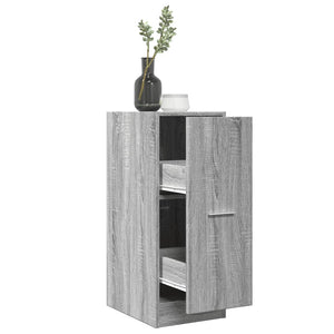 Apothekerschrank Grau Sonoma 30x41x77,5 cm