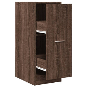 Apothekerschrank Braun Eichen-Optik
