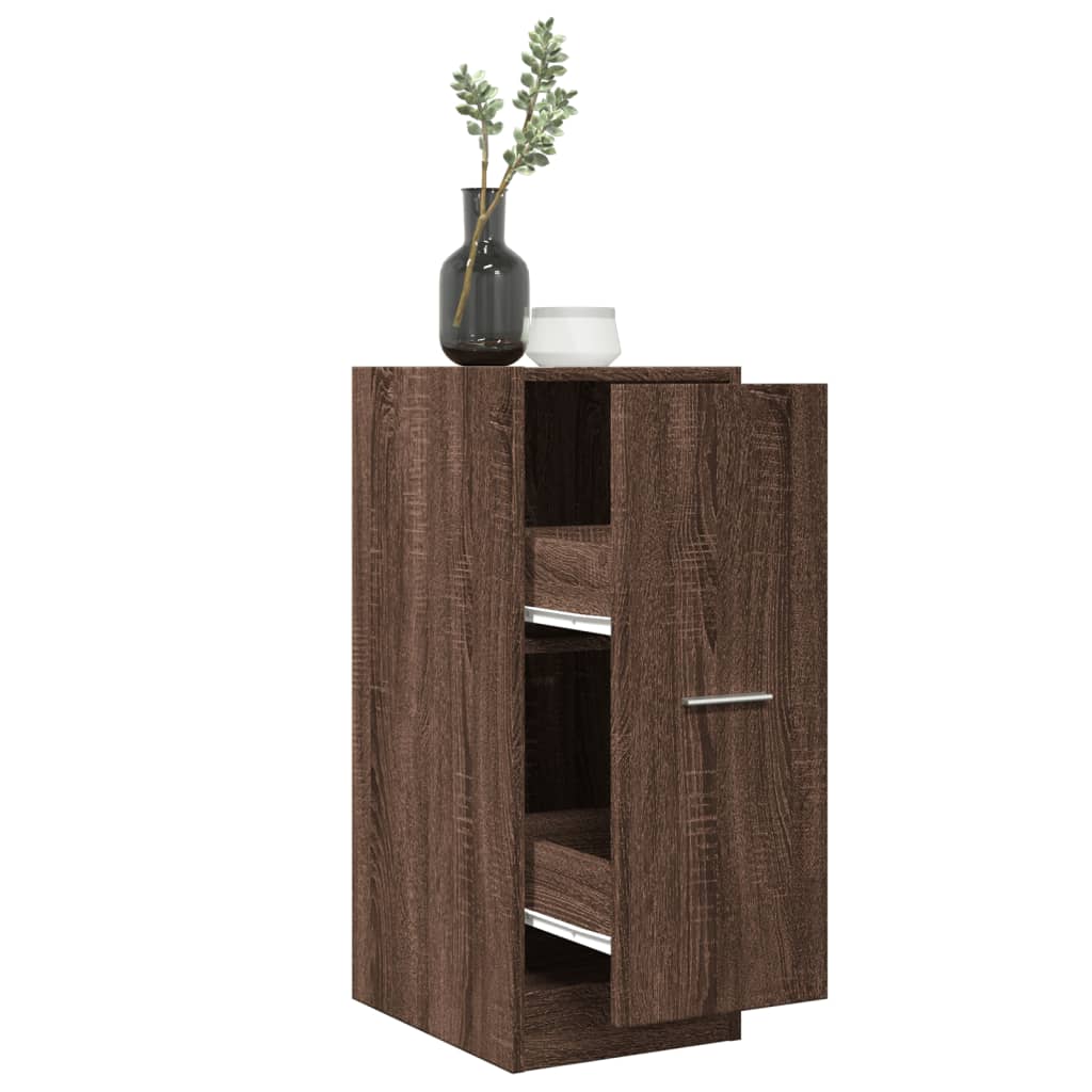 Apothekerschrank Braun Eichen-Optik