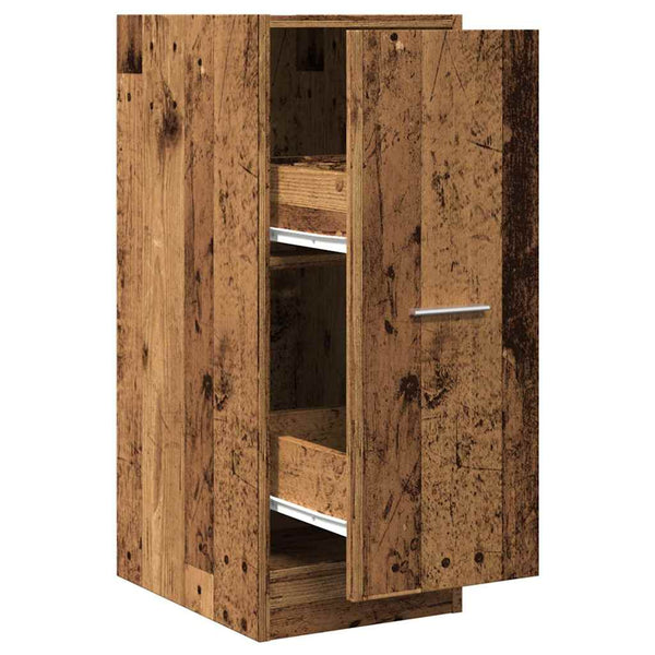 Apothekerschrank Altholz-Optik, 77,5 cm