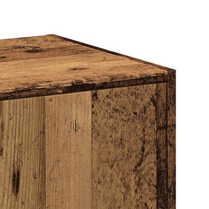 Apothekerschrank Altholz-Optik, 77,5 cm