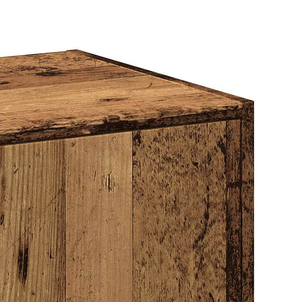 Apothekerschrank Altholz-Optik, 77,5 cm