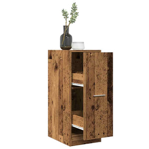 Apothekerschrank Altholz-Optik, 77,5 cm