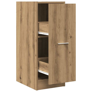 vidaXL Armoire de rangement chêne artisan 30x41x77,5 cm en bois d'ingénierie