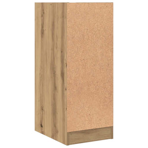 vidaXL Armoire de rangement chêne artisan 30x41x77,5 cm en bois d'ingénierie
