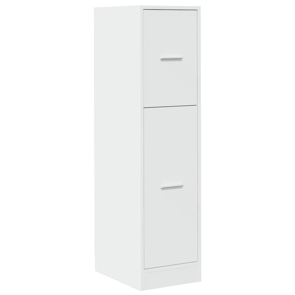 Weißer Apothekerschrank 30x41x118 cm