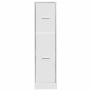 Weißer Apothekerschrank 30x41x118 cm