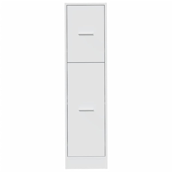 Weißer Apothekerschrank 30x41x118 cm