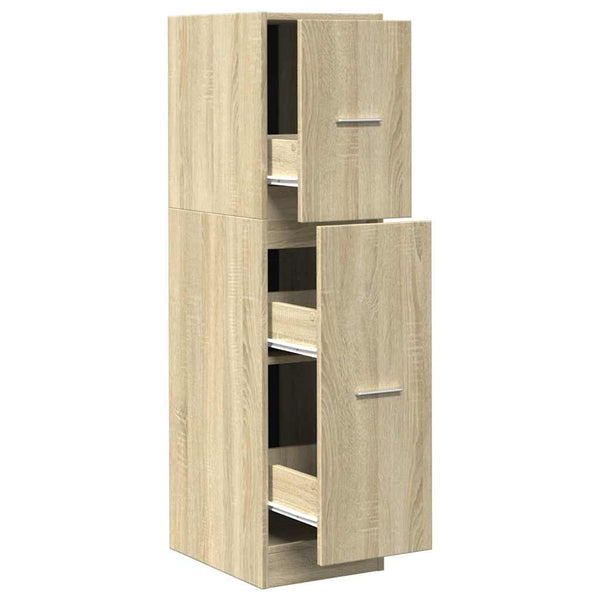 Apothekerschrank Sonoma-Eiche 30x41x118 cm