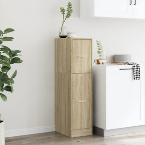 Apothekerschrank Sonoma-Eiche 30x41x118 cm