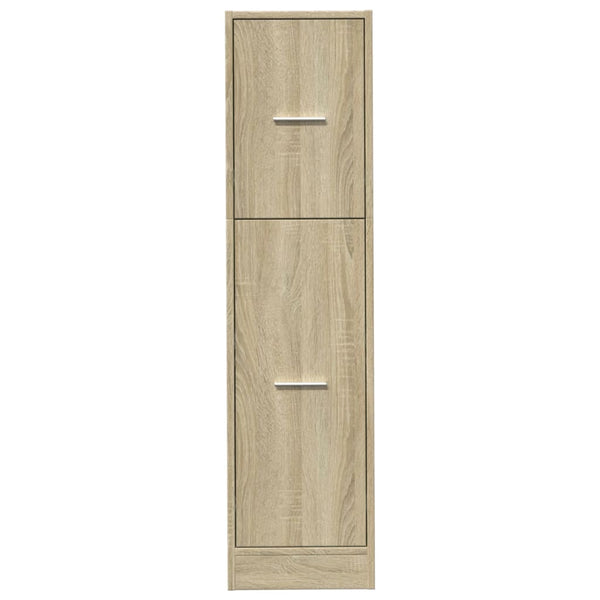 Apothekerschrank Sonoma-Eiche 30x41x118 cm