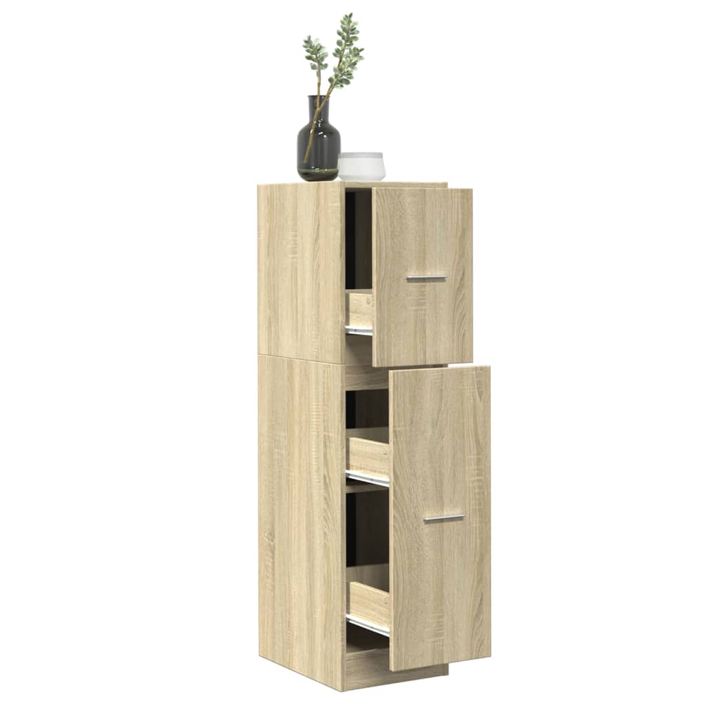 Apothekerschrank Sonoma-Eiche 30x41x118 cm