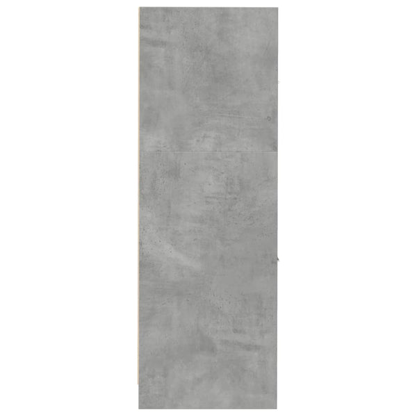 Apothekerschrank Betongrau, 118 cm hoch