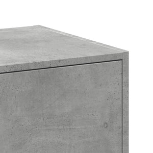 Apothekerschrank Betongrau, 118 cm hoch