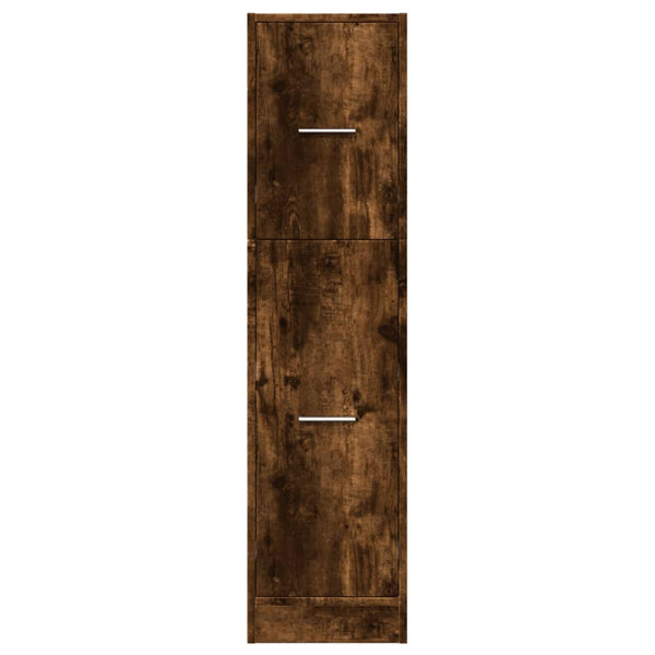 Apothekerschrank Räuchereiche 30x41x118 cm