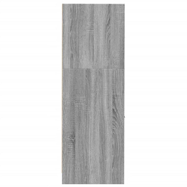 Apothekerschrank Grau Sonoma 30x41x118 cm