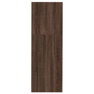 Apothekerschrank Braun Eichenoptik 30x41x118 cm