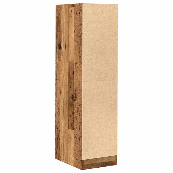 Apothekerschrank Altholz-Optik, 118cm hoch