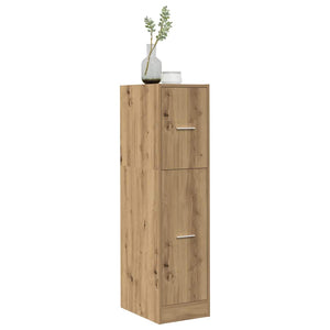 Apothekerschrank Artisan Eiche 30x41x118 cm