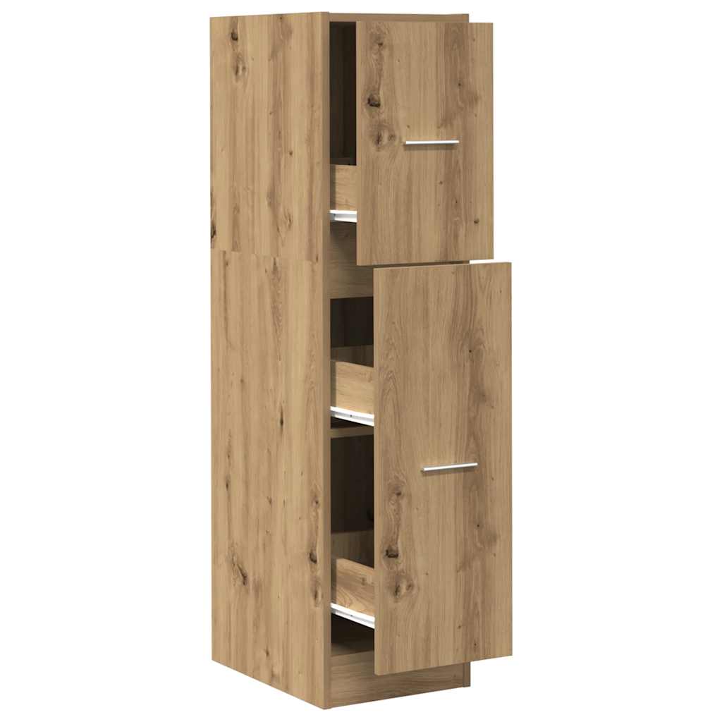 Apothekerschrank Artisan Eiche 30x41x118 cm