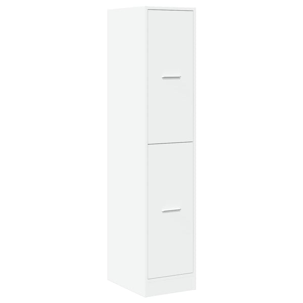 Apothekerschrank Weiß Holz 30x41x144,5cm