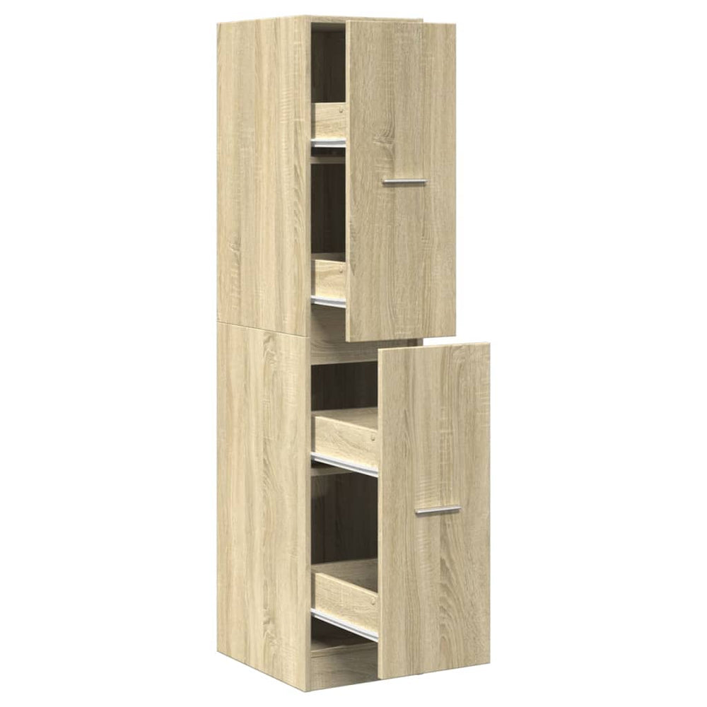 Apothekerschrank Sonoma Eiche 30x41x144,5 cm