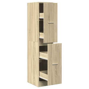 Apothekerschrank Sonoma Eiche 30x41x144,5 cm