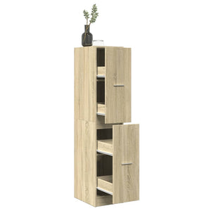 Apothekerschrank Sonoma Eiche 30x41x144,5 cm