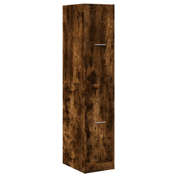 Apothekerschrank Räuchereiche 30x41x144,5 cm