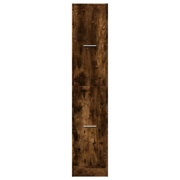 Apothekerschrank Räuchereiche 30x41x144,5 cm