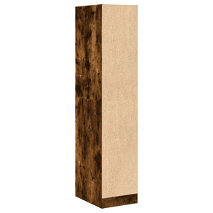 Apothekerschrank Räuchereiche 30x41x144,5 cm
