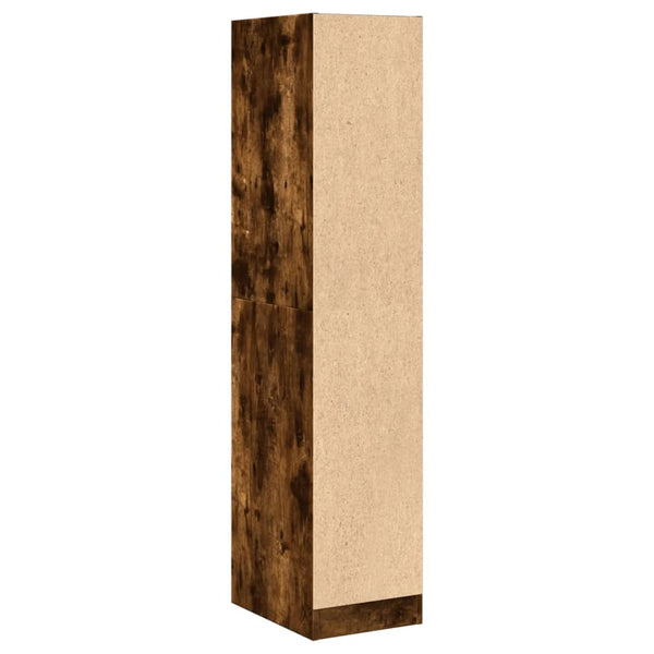 Apothekerschrank Räuchereiche 30x41x144,5 cm