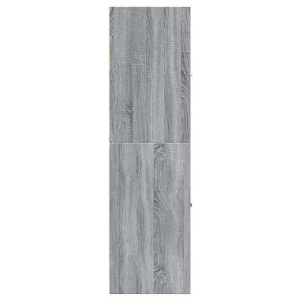 Apothekerschrank Grau Sonoma 30x41x144,5 cm