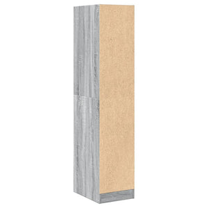 Apothekerschrank Grau Sonoma 30x41x144,5 cm