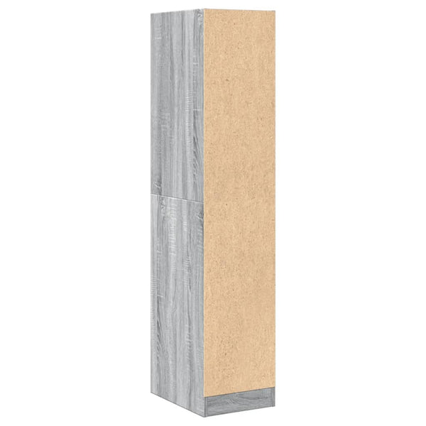 Apothekerschrank Grau Sonoma 30x41x144,5 cm