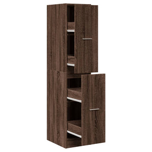 Apothekerschrank Eiche 30x41x144,5 cm