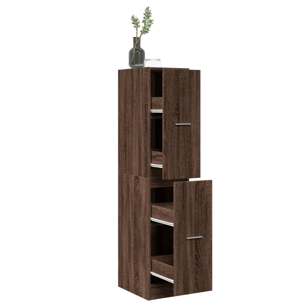 Apothekerschrank Eiche 30x41x144,5 cm